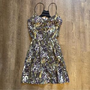 Lululemon city summer dress floral sport size 4